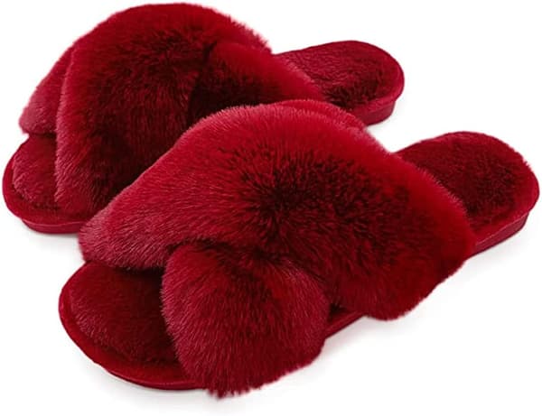 Women's Plush Warm Fur Slippers