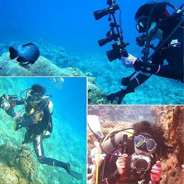 Trigger Extension Arm, Extension Bracket for Underwater Photography with Action Camera and Underwater Housing