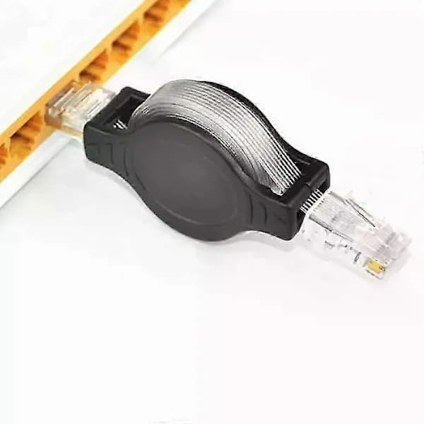 15m 49FT Bärbar Infällbar RJ45 Ethernet-kabel LAN-kabel Internet Nätverkskabel