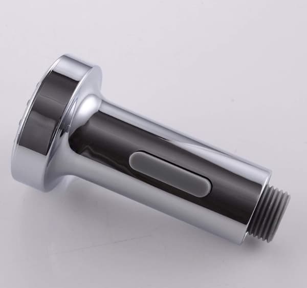 Pull-Out Sprayer for Kitchen Faucet, 2 Functions G1/2 Chrome Kitchen Faucet Sprayer, Foldable Kitchen Faucet Flow Pause