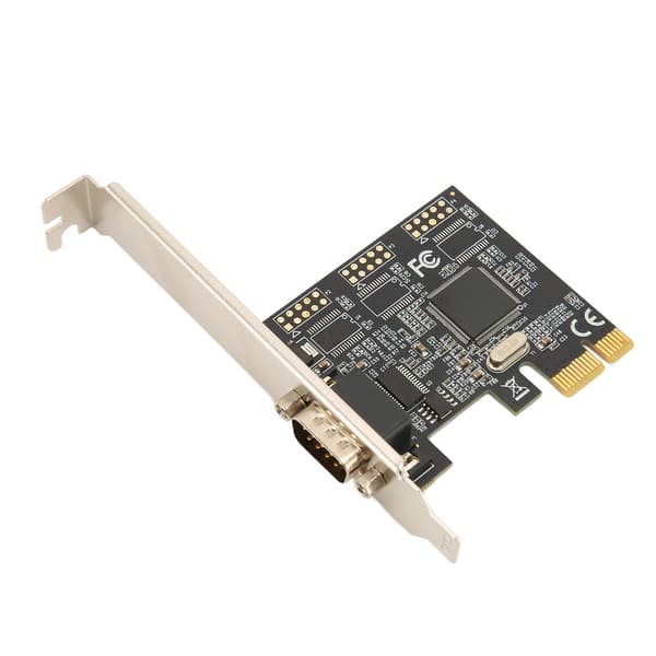 PCIe X1 RS232 seriel adapterkort Enkeltport PCI Express til RS232-konverteringsadapter til Windows til Linux til DOS