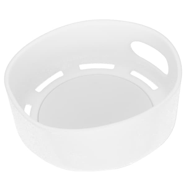 Speaker Silicone Case Portable Non-slip Dustproof Shockproof Smart Speaker Cover for Dot 4 White