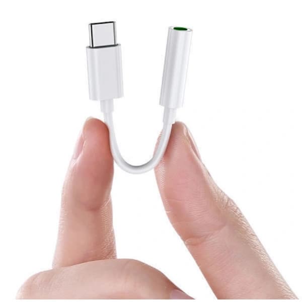 3-pakkaus USB-C–3,5 mm kuulokeadapteri äänikaapeli