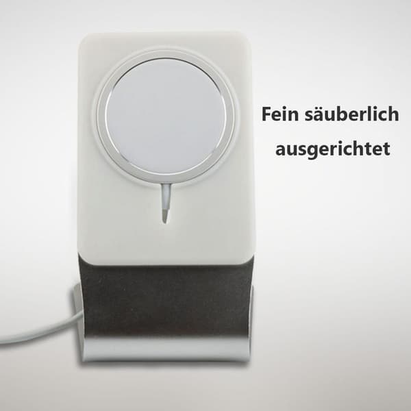 Stativ til MagSafe-oplader, FULAIM aluminium MagSafe-holder, kompatibel