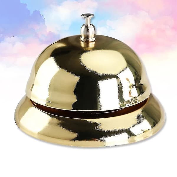 Dörrklocka Kundtjänst Klocka Gyllene Serviceklocka Kundklocka Guld Serviceklocka Stor Ring Be G - J [DB]