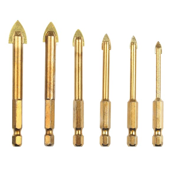 Carbide Tile Drill Bit Ceramic Drill Bit Diameter 4/5/6/8/10/12 mm 1