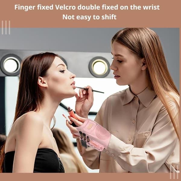 Silikon Makeup Hjälpmedel för Handled - Vikbar Silikonpalett - Makeup Handledsstöd
