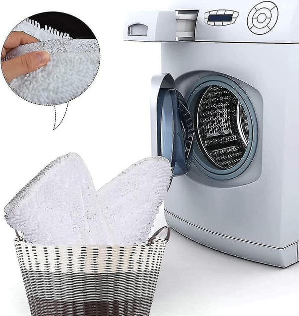 6-pak erstatningsklude kompatible med Vileda Hot Spray Steam Cleaner