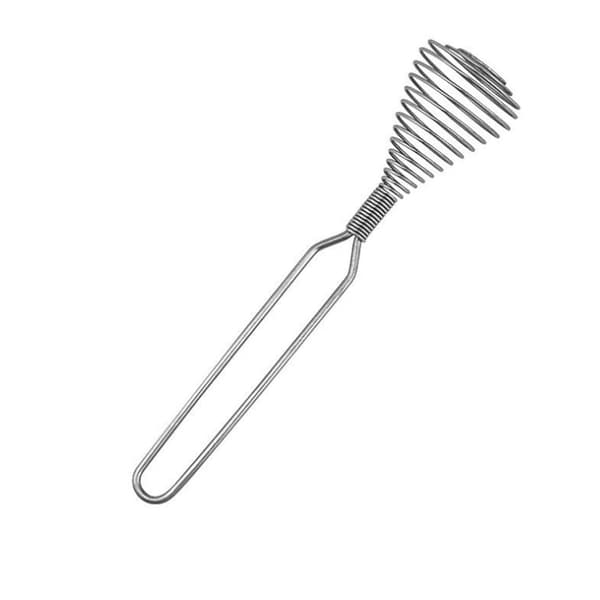 Manual Egg Whisk Stainless Steel Hand Mixer for Eggs Batter Sauce Kitchen Baking Tool Silver 22 x 5 x 8.5 cm