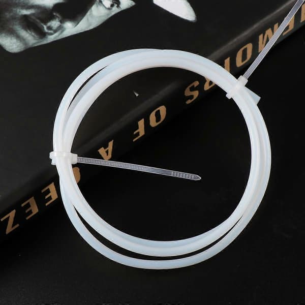 PTFE PTFE Tube Hose for 3D Printer 1.75 Filament (2mm ID x 4mm OD)