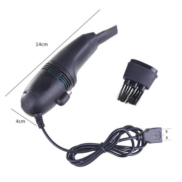 3-delt USB-tastaturrenser, minirenser, støvfjerner, bærbar computer
