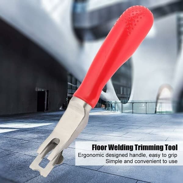 Floor Welding, PVC Vinyl Flooring Welding Trimming Kit Floor Cutting Tool + 3 Blades