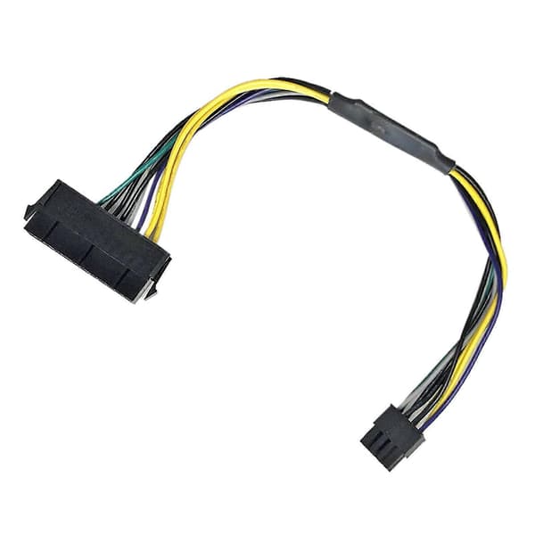 Hovedstrømkabel 24-pin til 8-pin ATX strømadapter til Dell Optiplex 3020 (FMY)