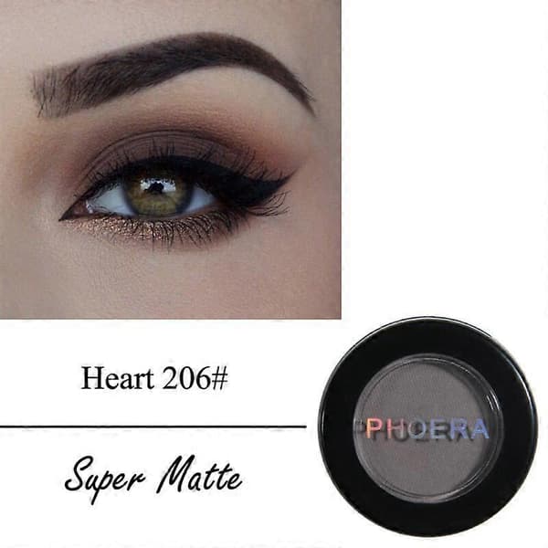 PHOERA Natural Matte Eyeshadow Waterproof Palette 12 Colors Pigment Eyeshadow