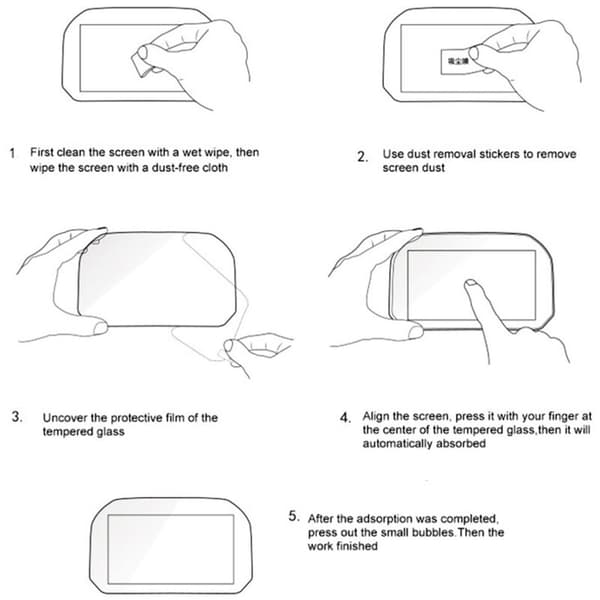 Motorcycle Cluster Scratch Protection Film Screen Protector for BN150S BJ150