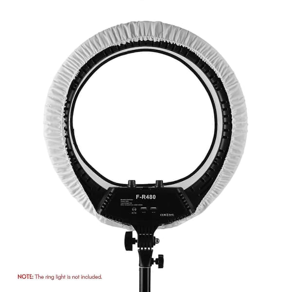 18 inch Ring Light Diffuser Cloth for Live Streaming, Makeup, Product Photography, and Video Recording