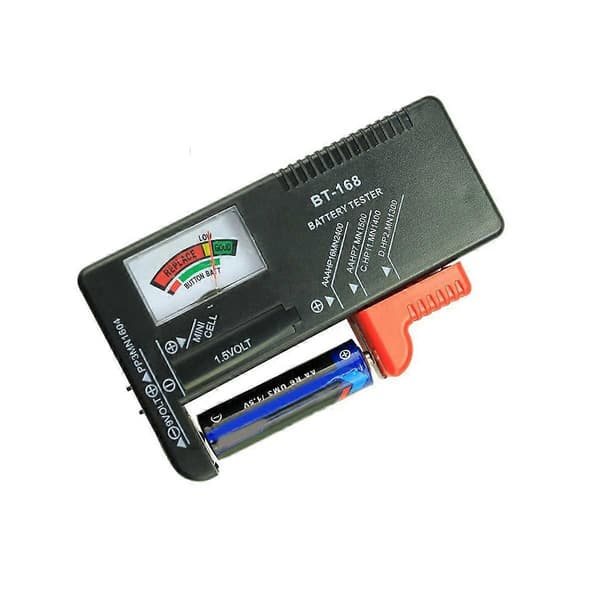 4-pak BT-168 Batterikapacitetstester, Batteritester Lille Universal Batterikontroltester