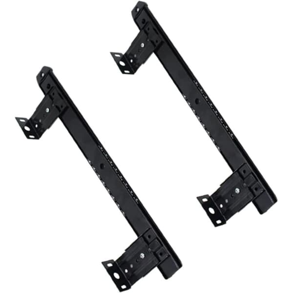 Keyboard Tray Slide Rails Easy Installation Keyboard Rail Width 35CM Compatible with Desk 1 Pair
