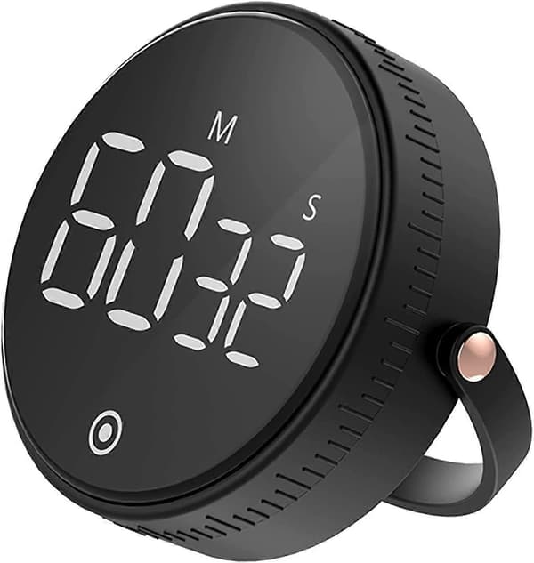 Digital køkkentimer til madlavning, Stor LED-skærm Magnetisk nedtællingstimer til klasseværelset