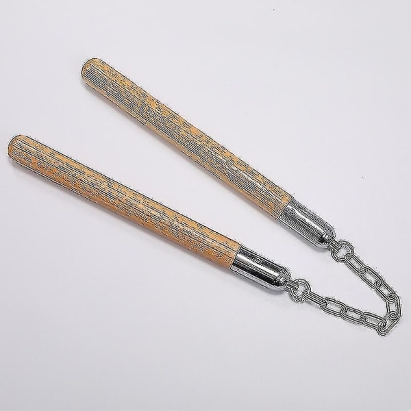 ACY Træ Nunchakus Kampsport Træning Nunchakus Massivt Træ 12