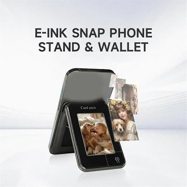 Skärmdump Telefonhållare Plånbok NFC DIY Bild Bläckhållare B