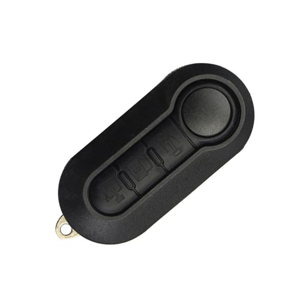 Black Car Key Shell Compatible with Fiat and Iveco Replacement Remote Control Shell 3-Buttons ABS 8cm x 4cm x 1.5cm