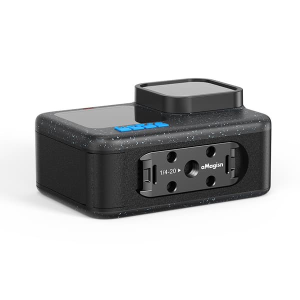 GoPro Quick Release Kit in Aluminum for Hero 12/11/10/9/8/11Mini/MAX - Secure and Quick Release for Your Action Camera