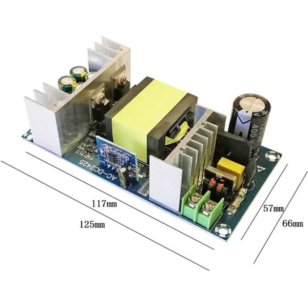 AC-strømforsyningskortmodul 250W AC110-245V til DC36V 7A Billjud DIY Isoleret strømforsyningskort