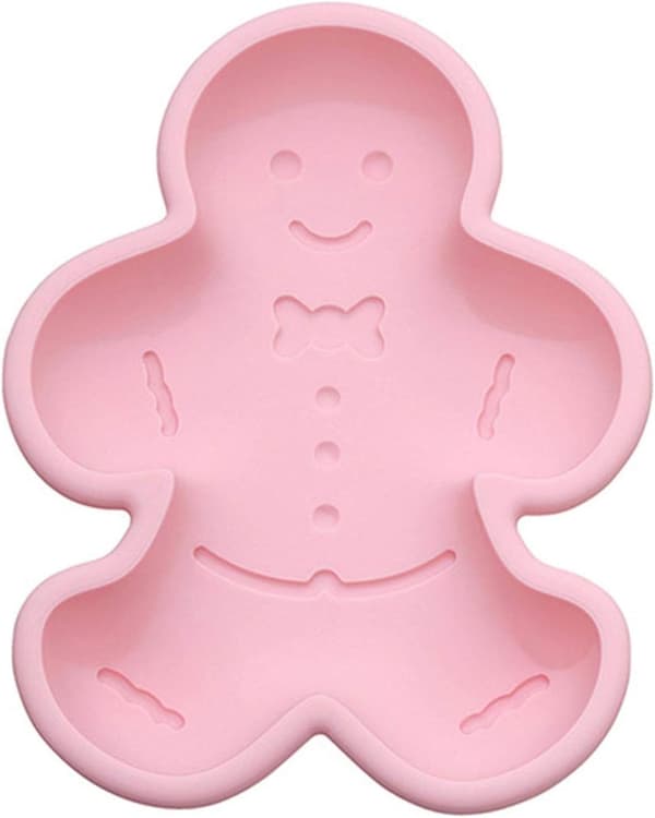 Påsketema kakeform, pepperkakedinosaur silikon fondant Mo