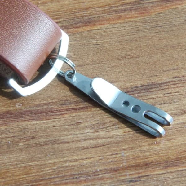 10 kpl Mini EDC Gear Tasku Ripustuspidike Ripustin Työkalu Avaimenperä