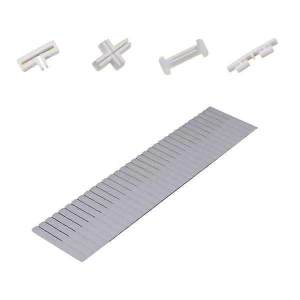 Dustproof Panel Suitable for Finishing Shelves with Various Small Items Adjustable Drawer Sorting Box with Fastening Buckle A