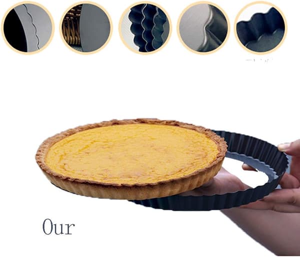 Paiform, non-stick med avtakbar bunn kakebakeform (22 cm)
