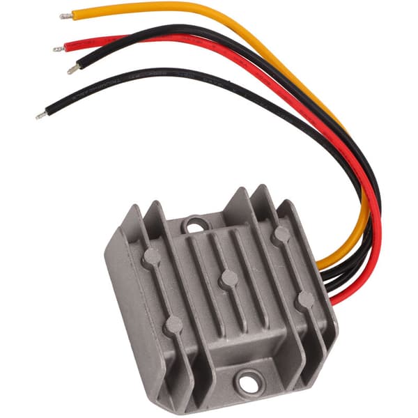 24V til 12V Strømkonverter Regulator DC 18-36V Buck til DC 12V 120W 10A Vanntett Spenningsomformer Reduserer