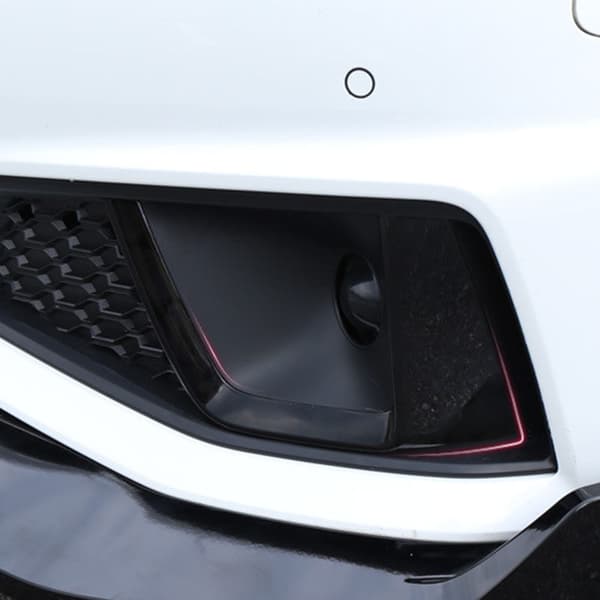 Bil ABS Blank Svart Tåkelys Ramme Trim for A4 / A4L S4 2019 Utvendig Dekor