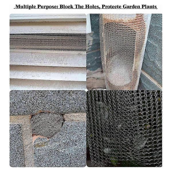 4X Wire Mesh Stainless Steel 12.7 cm x 6 M Wire Mesh Fine Mesh Stainless Steel Mesh Tight Mesh for