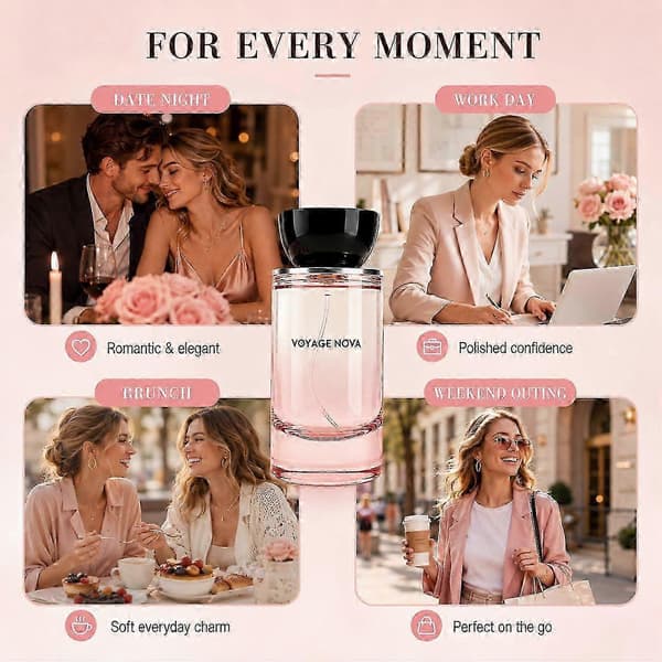Rosey Fruity Floral 50ml Extrait De Parfum Daglig damparfym ros levande Sommarvinster! A