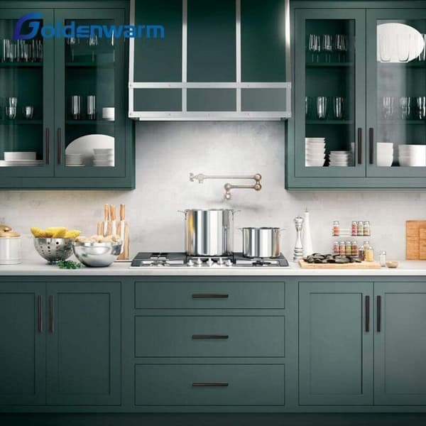 Sæt med 15 sorte møbelgreb, 160 mm – Mat rustfrit stål – 160 mm center afstand – Moderne og elegant design
