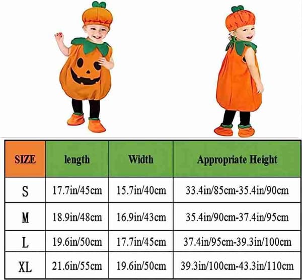 Halloween børnekostumer til børn græskarformede plantekostumer cosplay baby forælder-barn rollespilskostumer