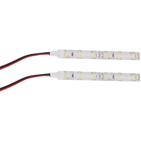 2X 10cm 12V White 6 LED 5630 SMD Strip Light for Car Boat Motor Van Waterproof