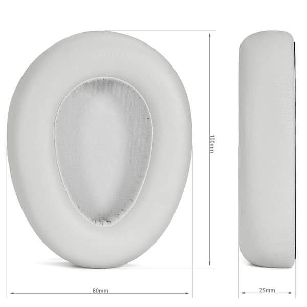 Cloud White Ear Pads for JLAB JBuds Lux ANC Wireless (2-Pack) White White