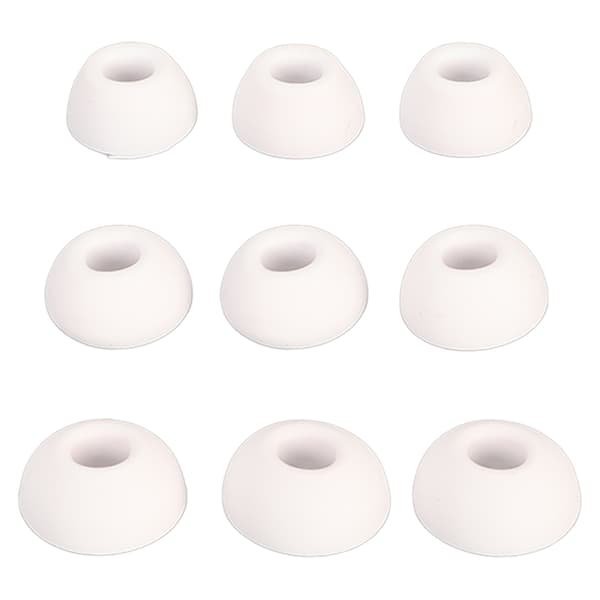 Memory Foam Ear Tips, Comfortable Silicone Replacement Earbuds for IOS Earbuds Pro, One Pair Each in Small, Medium, and Large Sizes