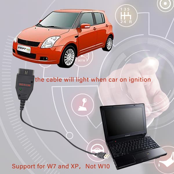 VAG K+CAN Commander 1.4 FT232RL K-Line for Audi Public Troubleshooting