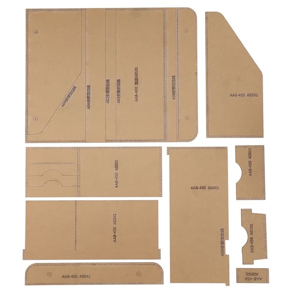 Acrylic Template Kit Transparent Clear Handbag Handmade DIY Making Tool AAB-450