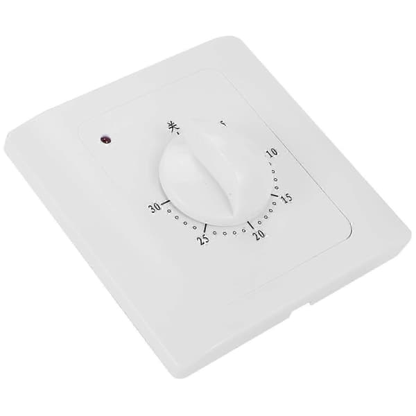 AC 220V 10A 30 minutter nedtællingstimer afbryder elektrisk digital tidsstik kontrolafbryder timerudtag drejeknap stil mekanisk bs [DB]