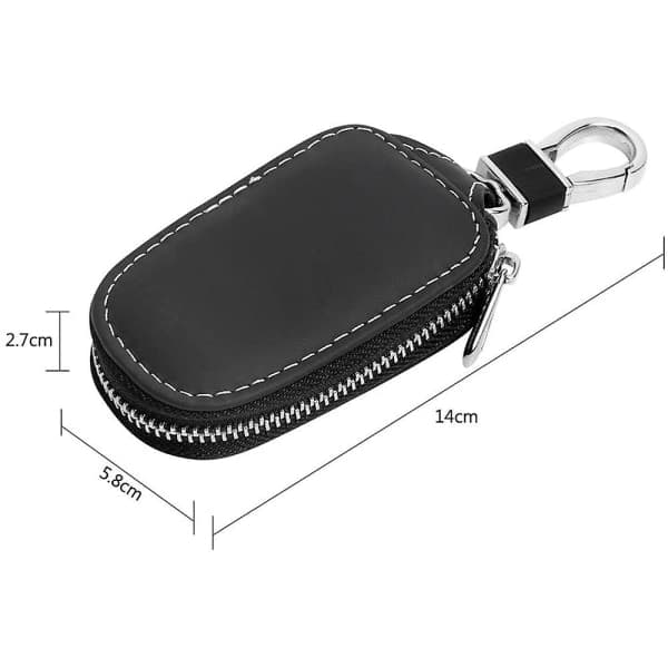 Leather Key Holder Car Key Case Remote Control