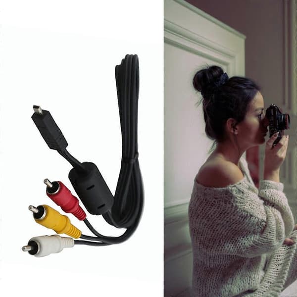 EG-CP16 Audio- og videokabel til Nikon D3200 D5200 D5300 P520 D7200 D3200 kamera