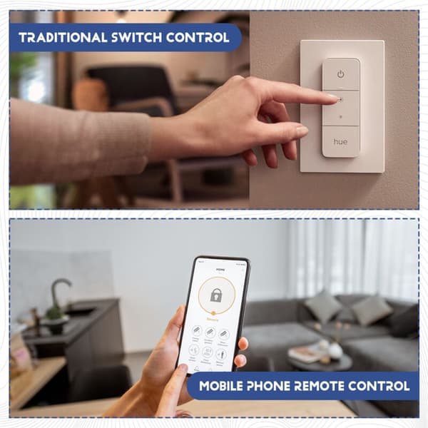 Tuya WiFi Smart Lysdæmpermodul Understøtter Dæmpbar LED-belysning 2-vejs Kontrol Fungerer med til Hjemmet