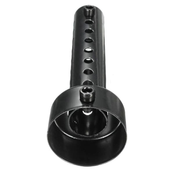 2x Universal Motorsykkel Eksosdemper Baffel Db Killer Lyddemper 48mm Svart