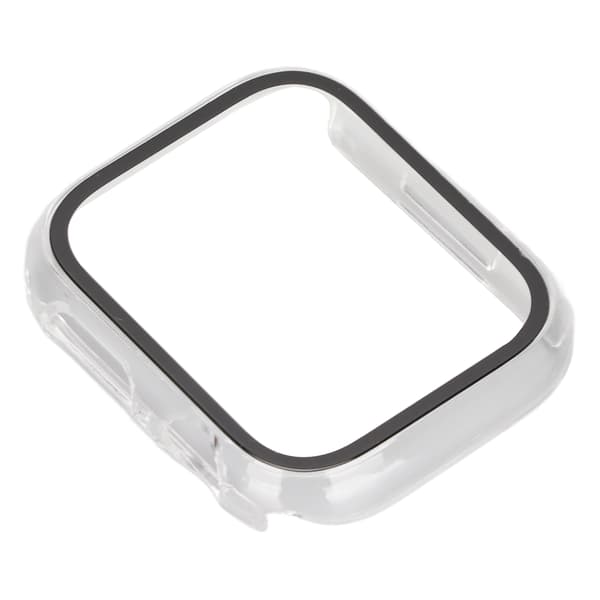Protective Watch Case with Tempered Glass Screen Protector, Full Coverage HD for IWatch Series 7 2021 41mm Transparent