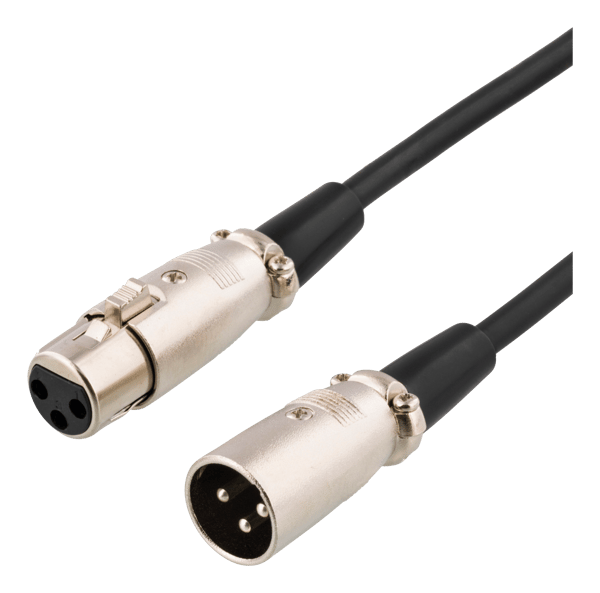 XLR-kaapeli 15 m Svart